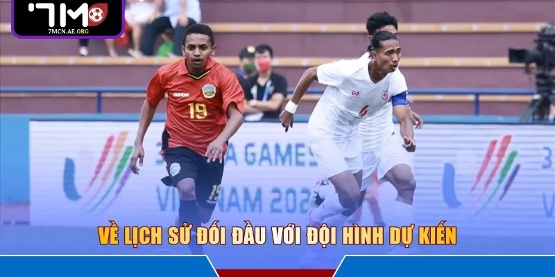 Về lịch sử đối đầu với đội hình dự kiến 