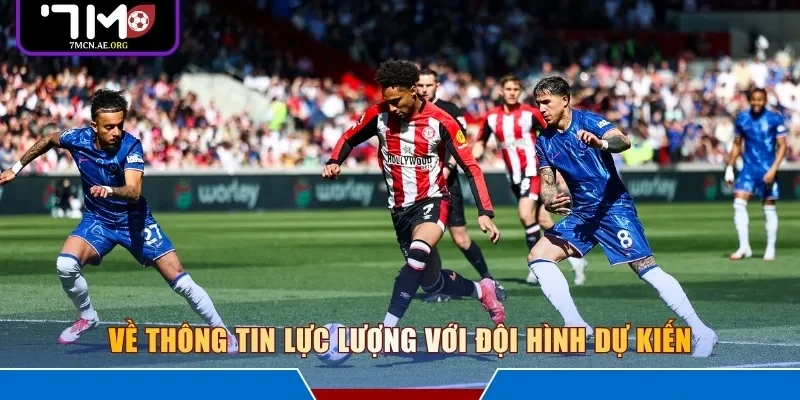 Về thông tin lực lượng với đội hình dự kiến
